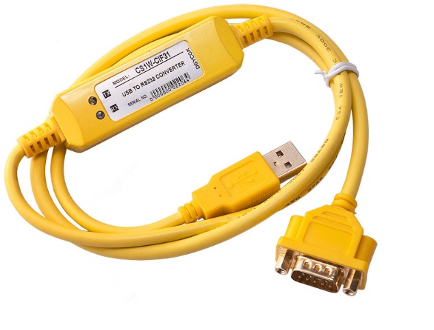 Cable lập trình CS1W-CIF31 cho PLC Omron