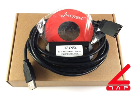 Cable lập trình USB-CN226 cho PLC Omron CJ, CS, CQM1H