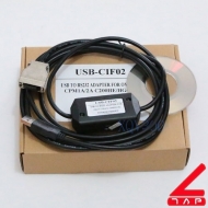 Cáp lập trình USB-CIF02 cho PLC CPM1 / CPM1A / 2A / CQM1 / C200HS / C200HX / HG / HE