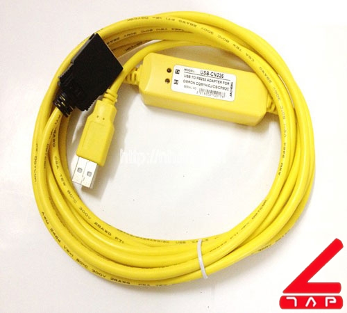 Cáp lập trình USB-CN226 cho PLC Omron CJ, CS, CQM1H